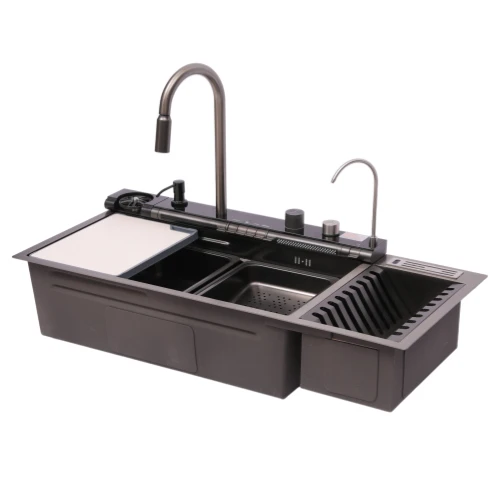 Smart Waterfall Workstation Kitchen Sink best